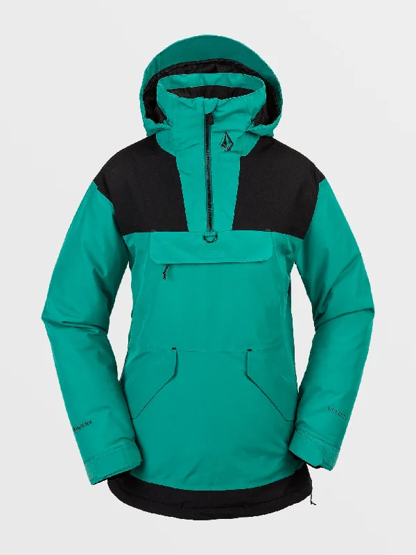 Sports And Leisure Womens Fern Insulated Gore Pullover - Vibrant Green