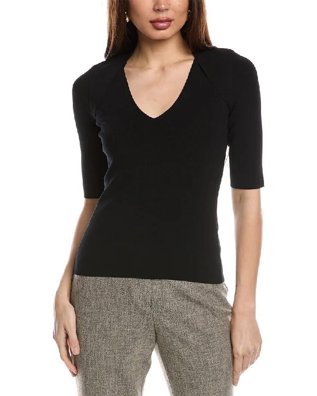 Simple Design Hugo Boss Fezania Wool Sweater