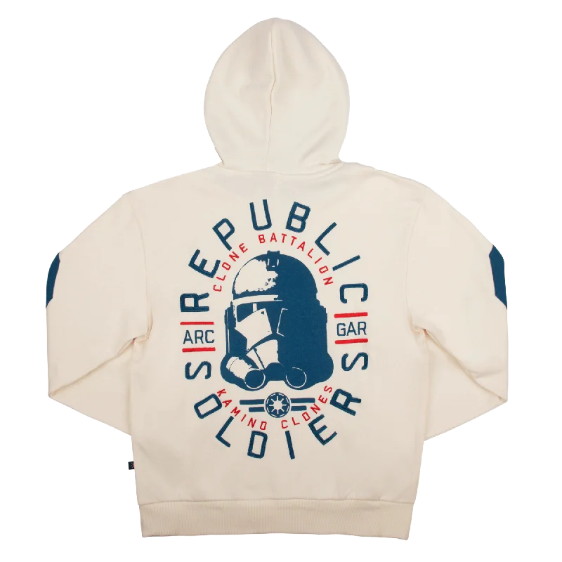Warm Atmosphere Republic Clone Trooper White Hoodie