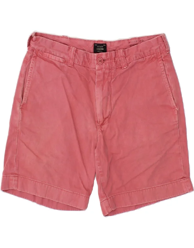 Warm Comfort J. CREW Womens Stanton Chino Shorts W29 Medium Pink Cotton