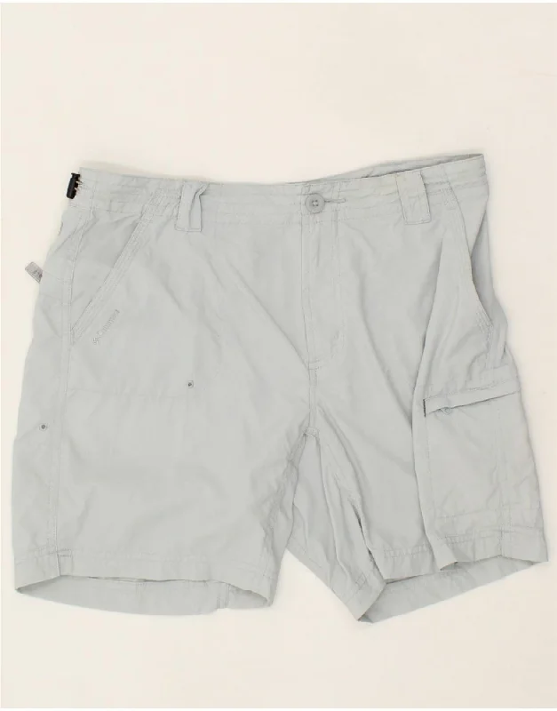 Elegant And Simple COLUMBIA Womens Titanium Cargo Shorts US 8 Medium W30  Grey Nylon