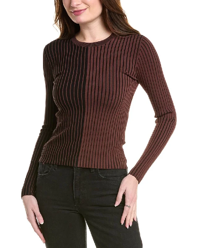 Fashionable And Fashionable Pistola Betsy Variegated Rib Sweater