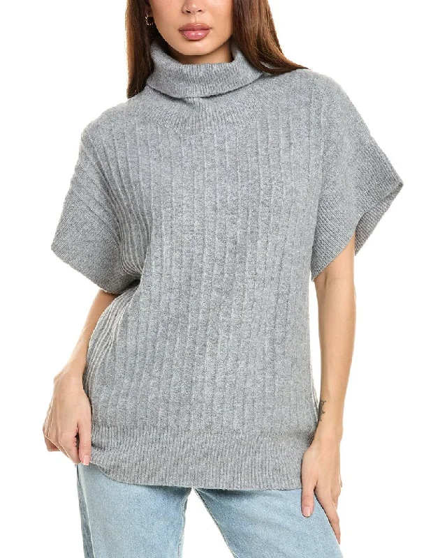 Minimal Style Gracia Turtleneck Wool-Blend Sweater