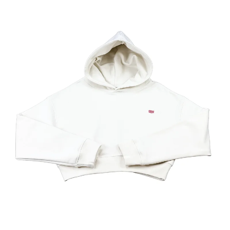 Elegant Comfort TMC Women's Crop Hoodie - Bone