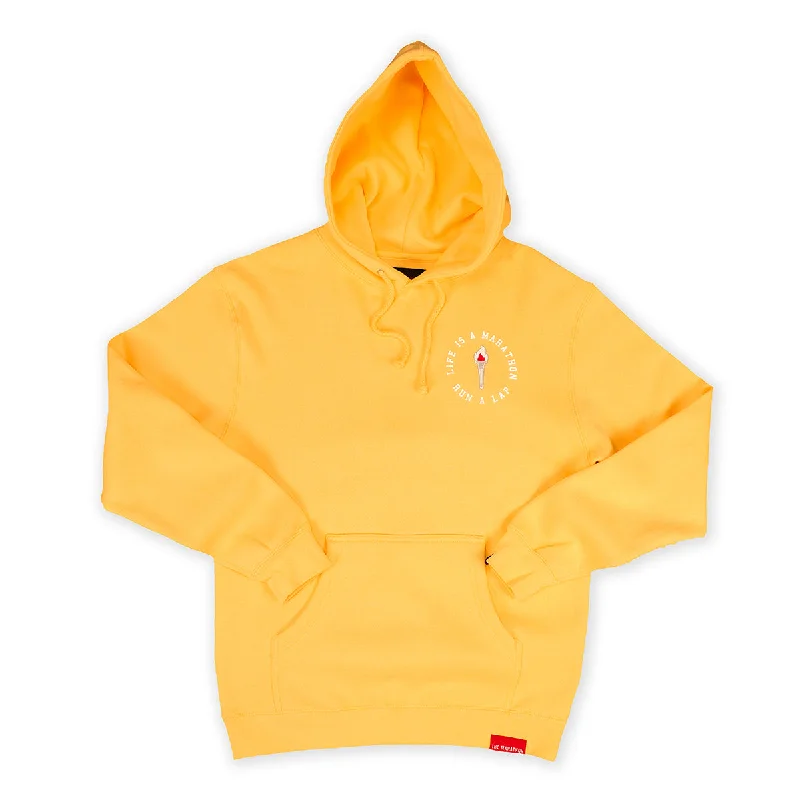 Sports And Leisure Victory Torch Hoodie - Peach