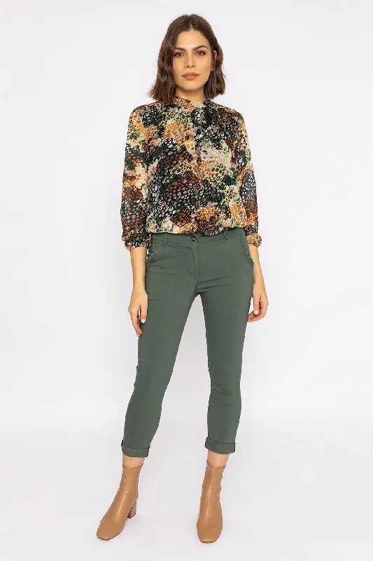 Soft Looks Bengaline Trousers in Khaki
