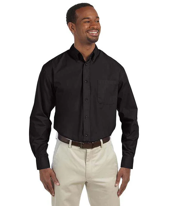 Double-sided Wear M510 - Harriton Mens Essential Poplin Shirt