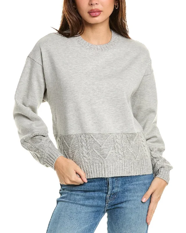 Celebrity Must-have Splendid Vienna Cable Wool-Blend Sweater