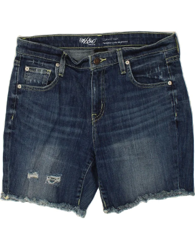 Versatile Comfort MOSSIMO Womens Boyfriend Distressed Denim Shorts US 8 Medium W32  Blue