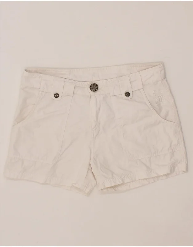 Soft Fashion SCORPION BAY Womens Chino Shorts W31 Medium White Cotton