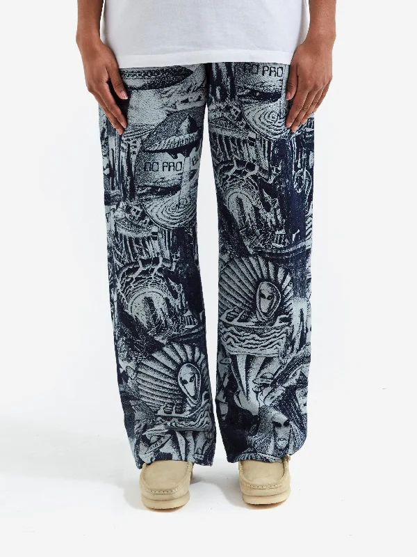 Modern Comfort No Problemo Apocalypse Jacquard Bagi Jean W - Blue