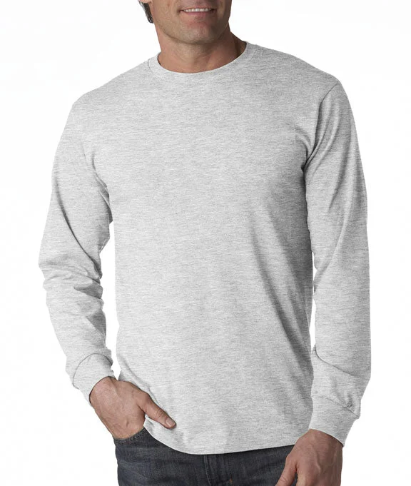Boutique display 4930 - Fruit of the Loom 100% Heavy Cotton HD® Long-Sleeve T-Shirt | Ash