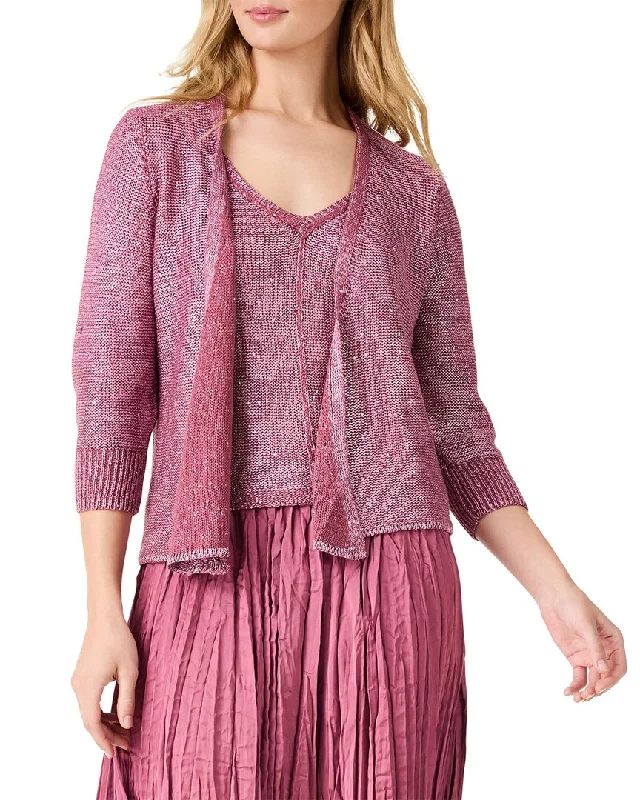 Sports Series NIC+ZOE Subtle Sparkle 4-Way Cardigan