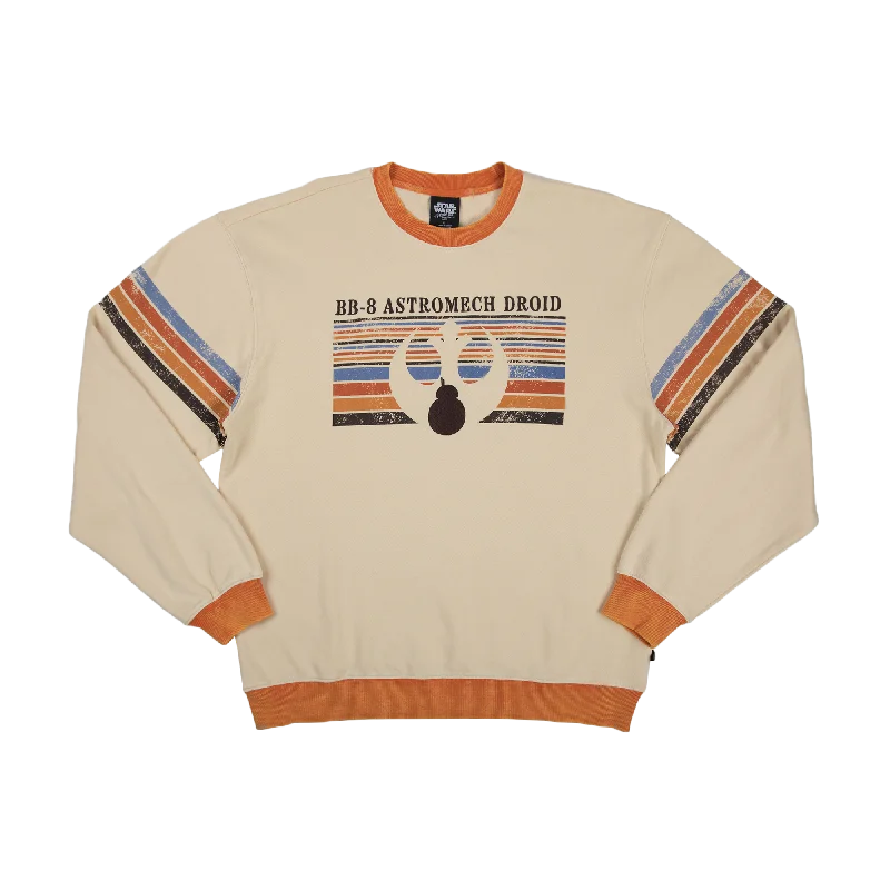 Moisture wicking BB-8 Astromech Droid Crew Sweatshirt