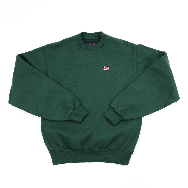 Relaxed Wear TMC Flag Crewneck - Forest Green
