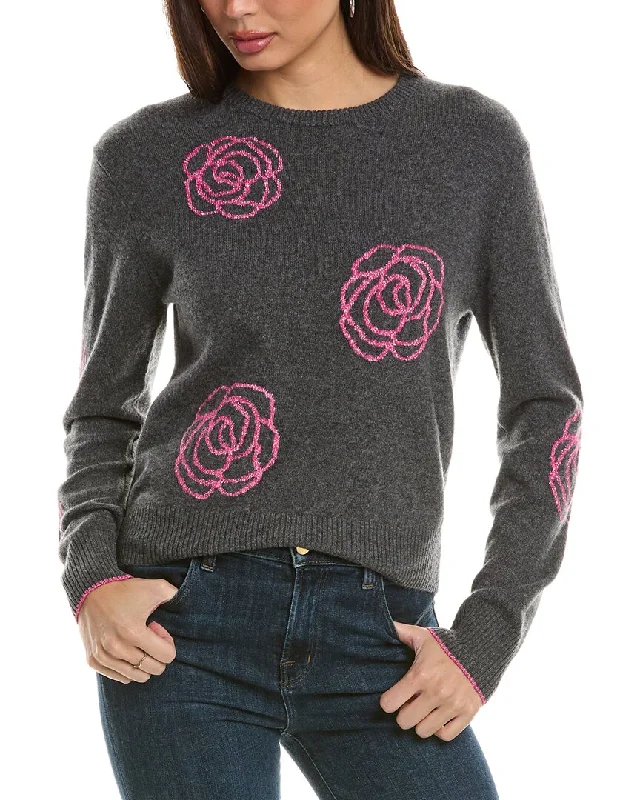 Personalized Outfit Hannah Rose Rose Stamp Cashmere Sweater