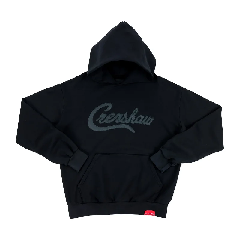 Body Design Crenshaw Hoodie (Stealth Collection) - Midnight Black/Midnight Black