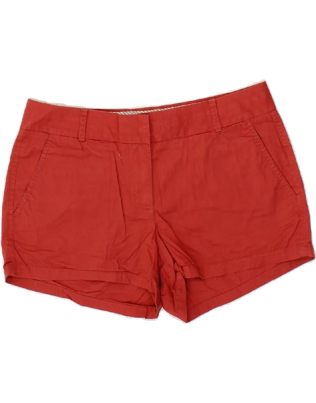 Breathable Design J. CREW Womens Broken In Chino Shorts US 6 Medium W30  Red Cotton