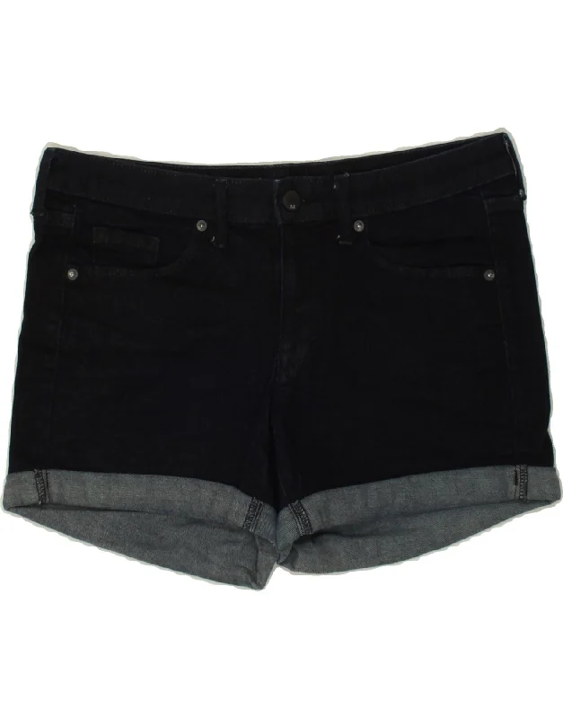Minimal Style MOSSIMO Womens Denim Shorts US 8 Medium W32  Navy Blue Cotton