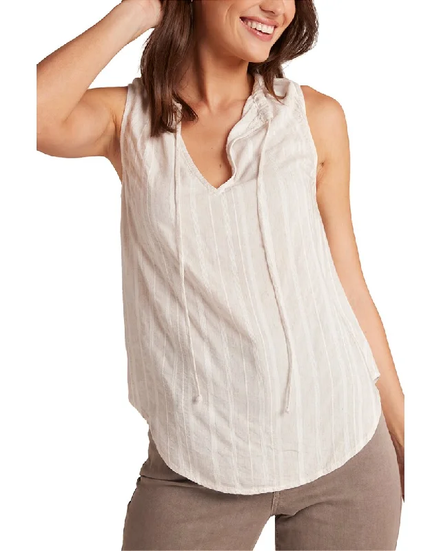 Relaxed Dresses Bella Dahl Sleeveless Shirred Neck Pullover