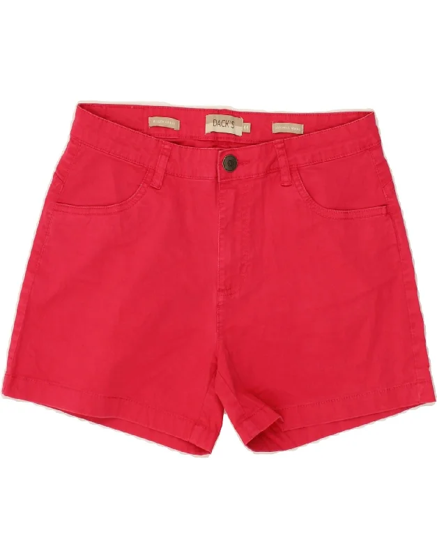 Stunning Fashion DACK'S Womens Regular Fit Casual Shorts IT 44 Medium W28 Pink Cotton Stunning Fashion DACK'S Womens Regular Fit Casual Shorts IT 44 Medium W28 Pink Cotton