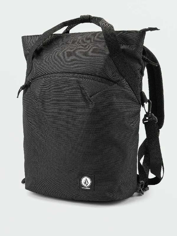 Personalized Wear Day Trip Poly Backpack - Black