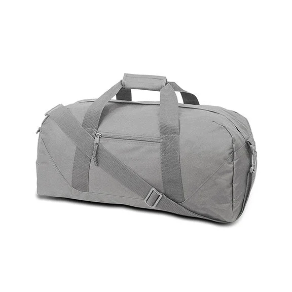 Fashion Must-have 8806 - Liberty Bags Game Day Large Square Duffel Bag | Grey