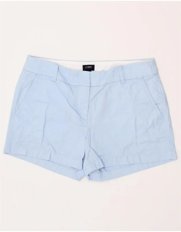 Soft Looks J. CREW Womens Chino Shorts US 4 Small W26 Blue Cotton