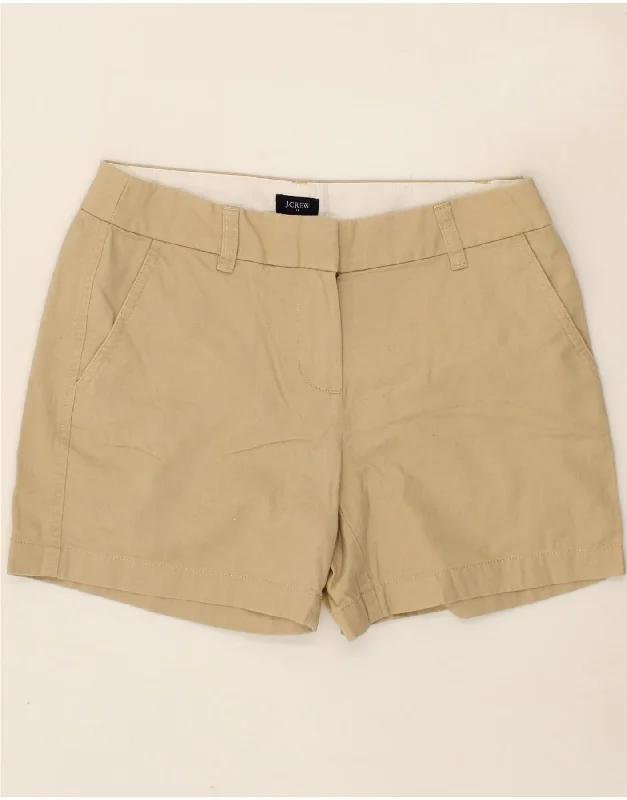 Design Must-have J. CREW Womens Chino Shorts US 2 XS W28 Beige Cotton
