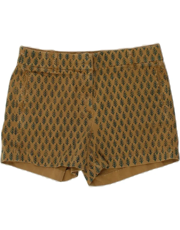 Exquisite Craftsmanship J. CREW Womens Abstract Pattern Chino Shorts US 6 Medium W30 Beige Cotton Exquisite Craftsmanship J. CREW Womens Abstract Pattern Chino Shorts US 6 Medium W30 Beige Cotton