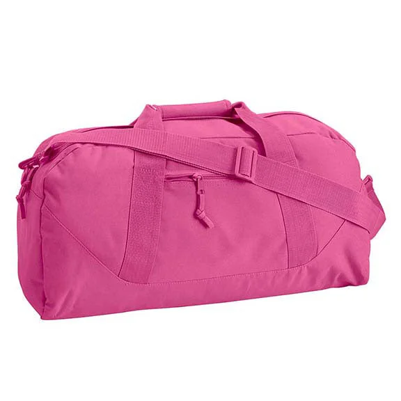 Exclusive Customization 8806 - Liberty Bags Game Day Large Square Duffel Bag | Hot Pink Exclusive Customization 8806 - Liberty Bags Game Day Large Square Duffel Bag | Hot Pink