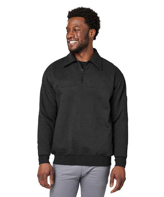 End Of The Year M712 - Harriton Mens ClimaBloc™ Heavyweight Tactical Quarter-Zip | Black End Of The Year M712 - Harriton Mens ClimaBloc™ Heavyweight Tactical Quarter-Zip | Black