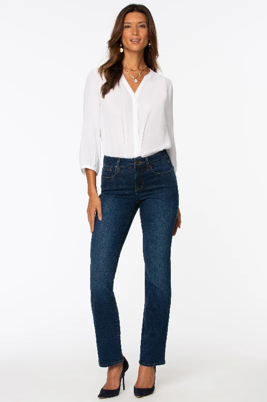 Fashion Elements NYDJ - Marilyn Straight Jeans - Quinn - PETITE