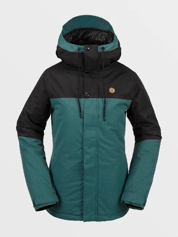 Cool Breeze At Night Womens Bolt Insulated Jacket - Balsam