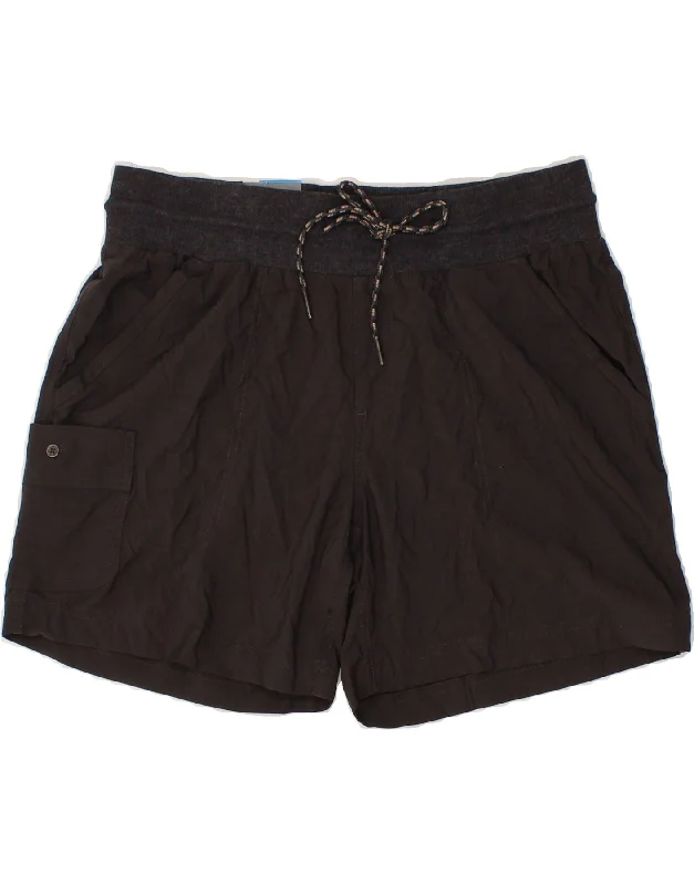 Urban Style COLUMBIA Womens Cargo Casual Shorts UK 16 Large Black Cotton