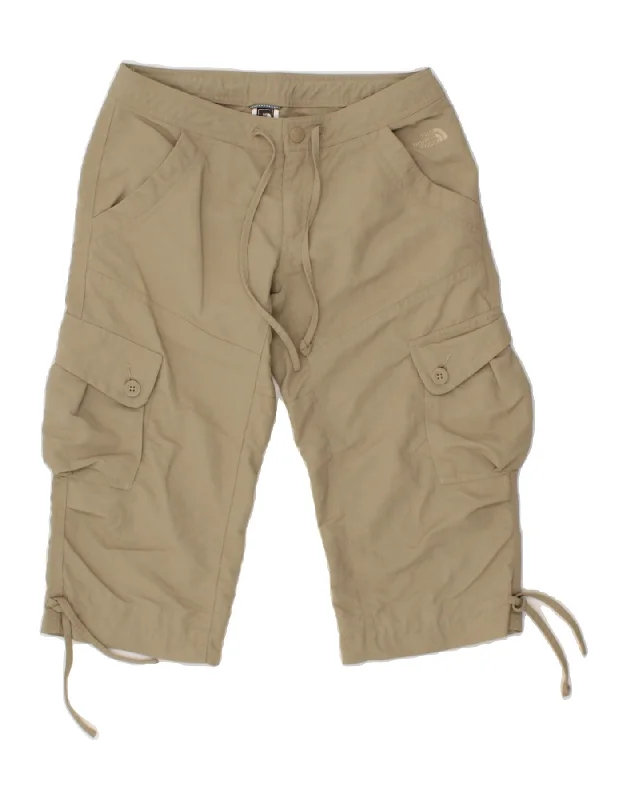 Free And Comfortable THE NORTH FACE Womens Cargo Bermuda Shorts US 6 Medium W28 Beige Nylon Free And Comfortable THE NORTH FACE Womens Cargo Bermuda Shorts US 6 Medium W28 Beige Nylon