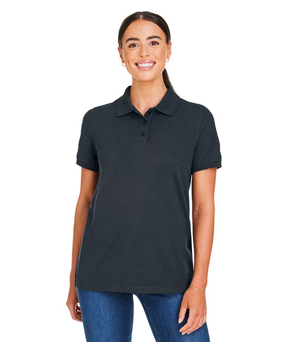 Fashion Must-have M205W - Harriton Ladies Valiant Cotton Snag Protect Polo Shirt | Dark Charcoal Fashion Must-have M205W - Harriton Ladies Valiant Cotton Snag Protect Polo Shirt | Dark Charcoal