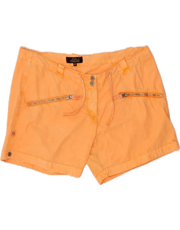 Relaxed And Casual BEST COMPANY Womens Shorts IT 48 XL W36  Orange Cotton