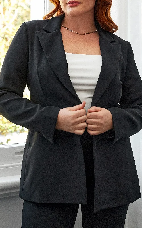 Sports outdoor style Moment Blazer - Black