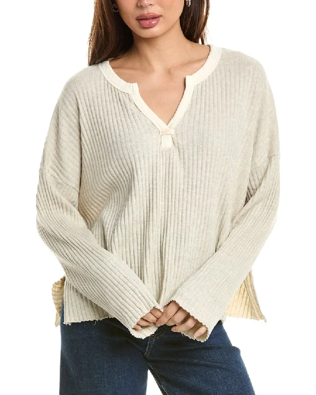 New Season Series Project Social T Getaway Notch Sweater
