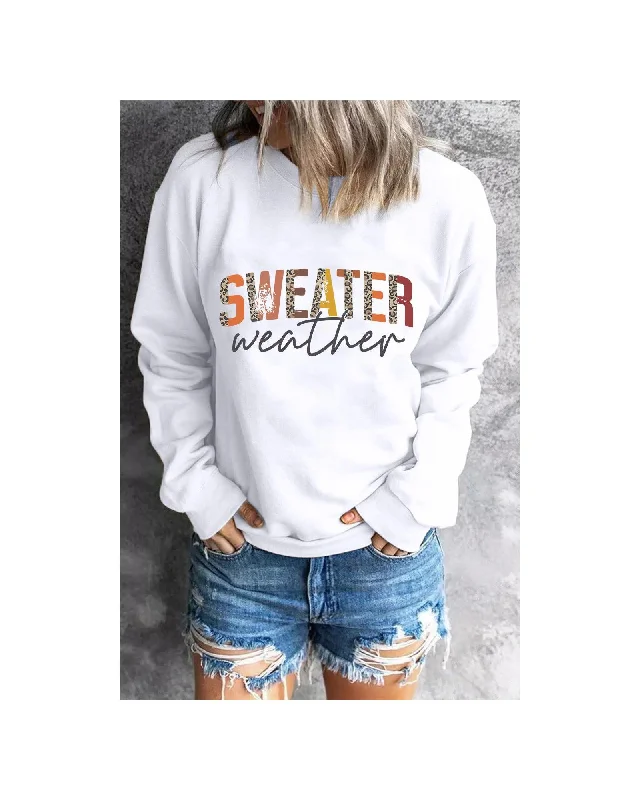 Light And Breathable Azura Exchange Sweater Weather Monogram Sweatshirt - 2XL