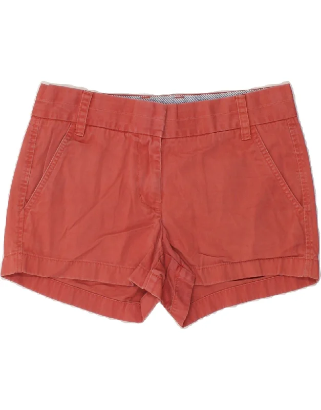 Chic Comfort J. CREW Womens Hot Pants US 2 XS W28  Red Cotton