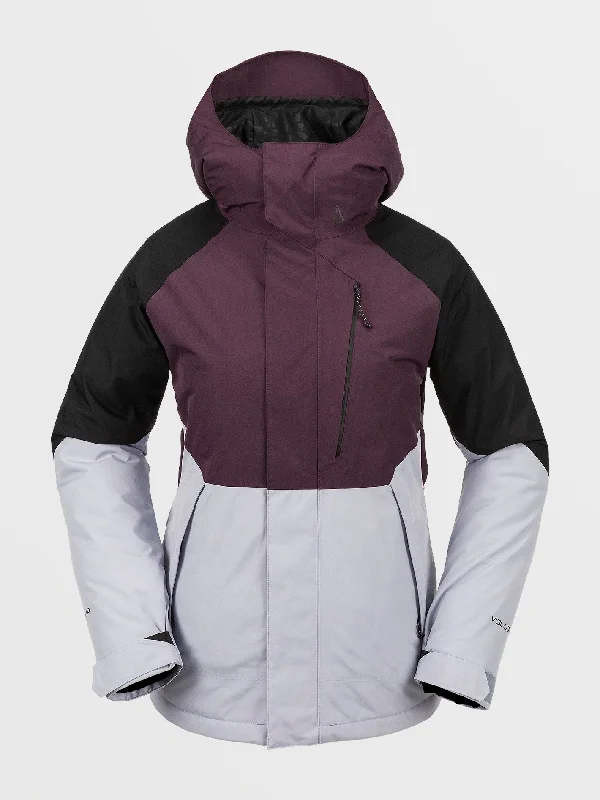 Street Charm Womens V.Co Aris Insulated Gore Jacket - Blackberry