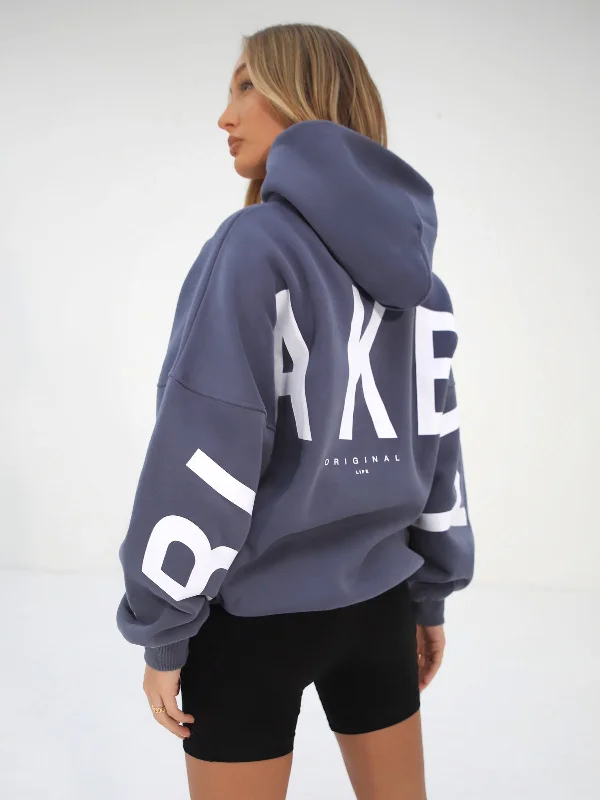 Advanced Customization Isabel Oversized Hoodie - Blue