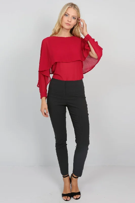 Sports Tights Lize Trousers in Dark Grey