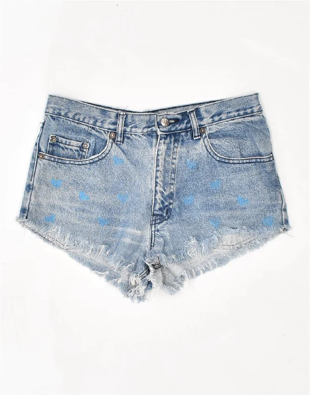 Cool Breeze At Night LEVI'S Womens 501 Denim Hot Pants W30 Medium Blue Cotton