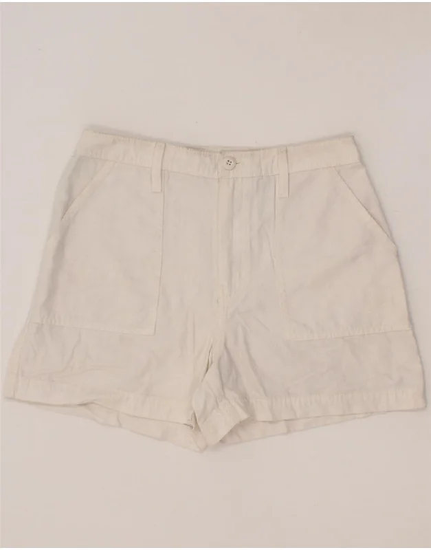 Boutique Recommendation VANS Womens Chino Shorts W28 Medium White Cotton