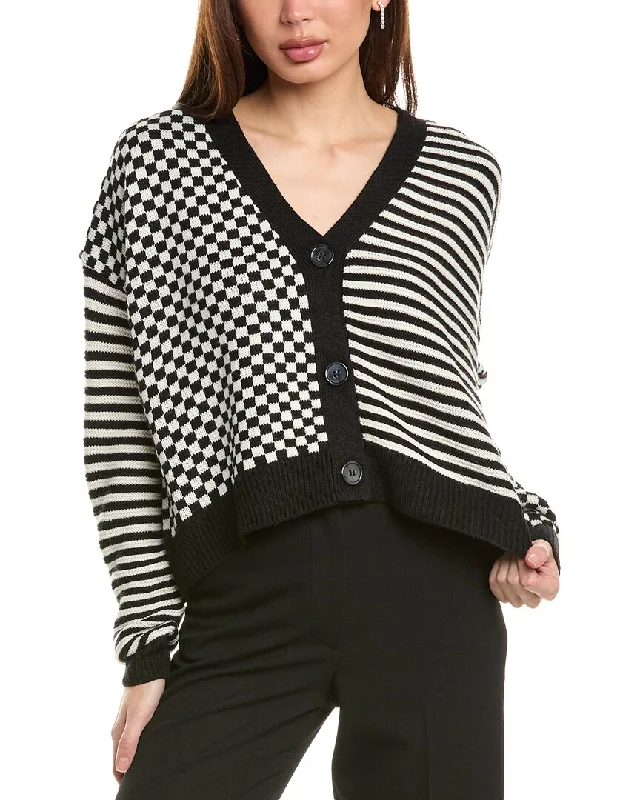 Daily Comfort Labiz V-Neck Wool-Blend Cardigan