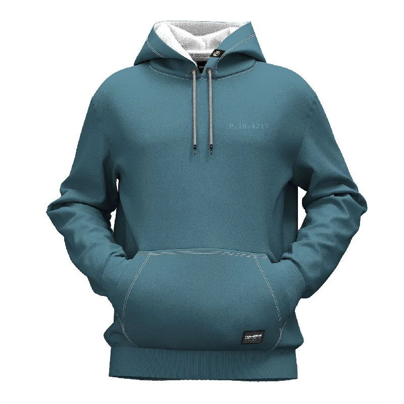 Round neck design Bluestone Hoodie