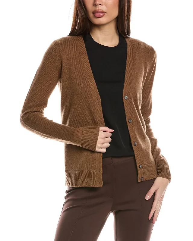 Luxury Fashion Theory V-Neck Cashmere Cardigan